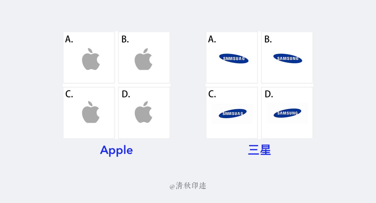 这两个品牌logo哪个才是正确的? 